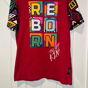 Reborn Graphic Tee - Red